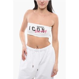 Dsquared2: Топ  Icon с принтом