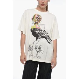 Maison Margiela: Футболка с принтом 