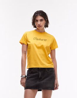 Carhartt WIP: Футболка с принтом 