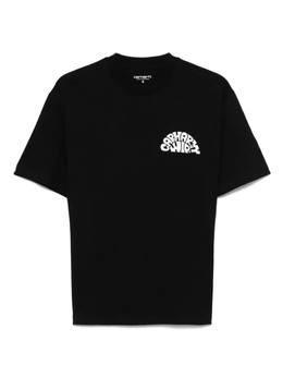 Carhartt WIP: Чёрная футболка 