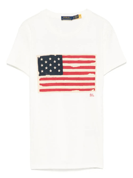 Polo Ralph Lauren: Белая футболка 