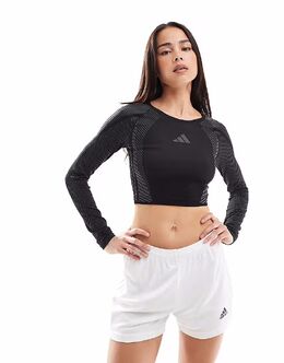 adidas Performance: Топ с длинным рукавом 