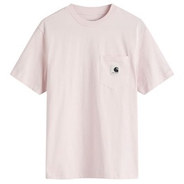 Carhartt WIP: Розовая футболка 