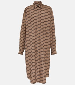 Balenciaga: Платье миди 