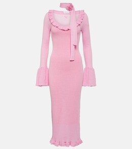 Blumarine: Платье миди 