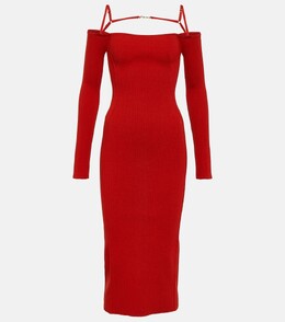 Jacquemus: Платье  Sierra миди