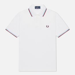 Fred Perry: Белое поло 