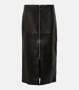 Isabel Marant: Кожаная юбка 