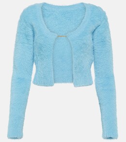 Jacquemus: Синий кардиган  La Maille Neve