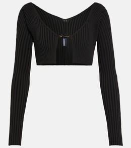 Jacquemus: Короткий кардиган  La Maille Pralù