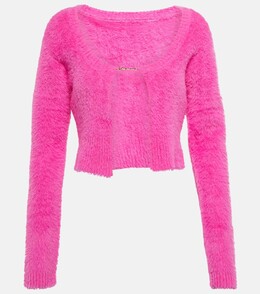 Jacquemus: Короткий кардиган  La Maille Neve