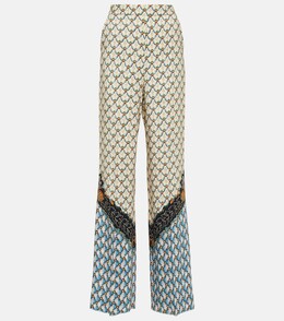 Etro: Брюки с завышенной талией 