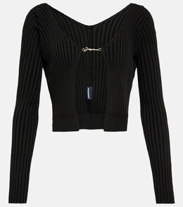 Jacquemus: Длинный кардиган  La Maille Pralù