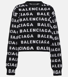 Balenciaga: Свитер из шерсти 