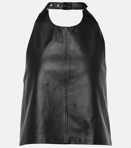 Wardrobe.Nyc: Кожаный топ 