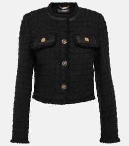 Versace: Короткая куртка 