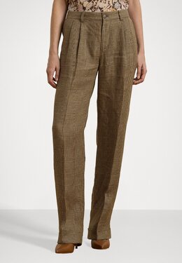 Lauren Ralph Lauren: Коричневые брюки 
