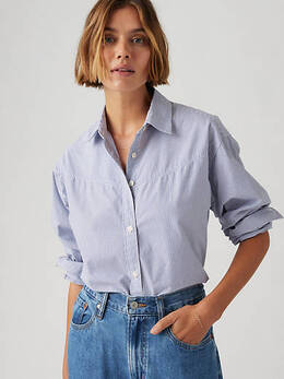 Levi's: Синяя рубашка 