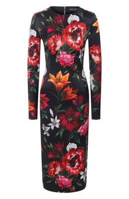 Dolce & Gabbana: Атласное платье 