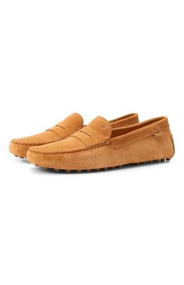 Tod’s: Коричневые мокасины  Gommino