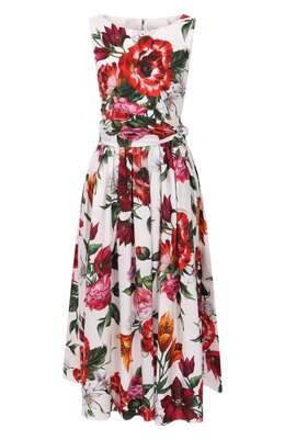 Dolce & Gabbana: Хлопковое платье 