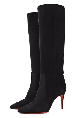 Santoni: Чёрные сапоги 