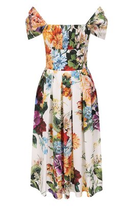 Dolce & Gabbana: Хлопковое платье 