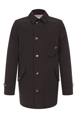 Brunello Cucinelli: Чёрный плащ 