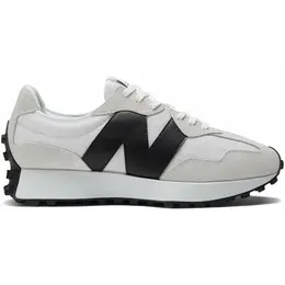 New Balance: Бежевые кроссовки  327