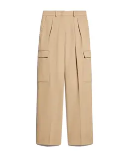 Sportmax: Хлопковые брюки 