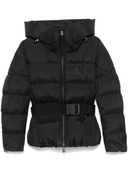 Moncler Grenoble: Чёрный пуховик 