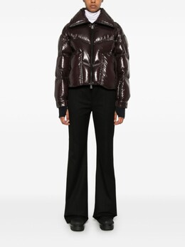 Moncler Grenoble: Коричневая куртка 