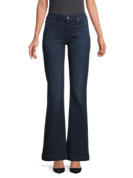 7 For All Mankind: Расклешённые джинсы 