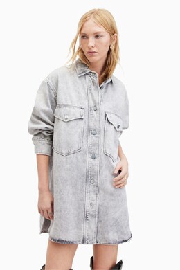 Allsaints: Платье-рубашка  All Saints