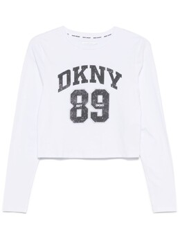 DKNY: Белая футболка 