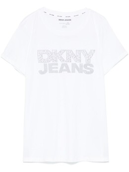 DKNY: Белая футболка 