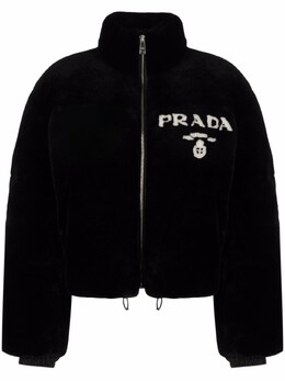 Prada: Куртка на молнии 