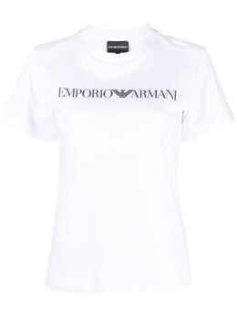 Emporio Armani: Белая футболка 