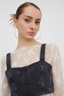 Tommy Jeans: Джинсовый топ 