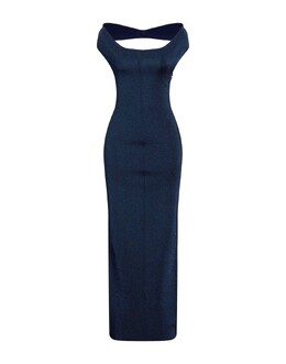 ALAÏA: Синее платье 