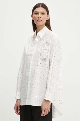 MM6 Maison Margiela: Хлопковая рубашка 