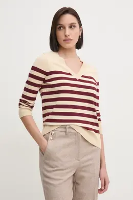 Tommy Hilfiger: Бежевый свитер 