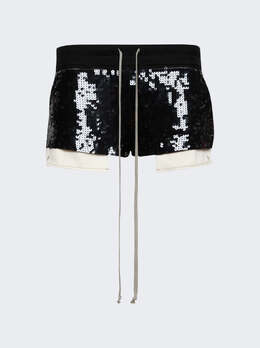 Rick Owens: Чёрные шорты  Fog