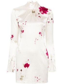 Blumarine: Атласное платье 
