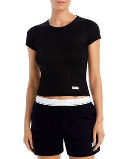 Alexander Wang: Хлопковая футболка 