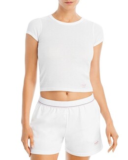Alexander Wang: Хлопковая футболка 
