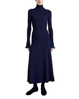 Proenza Schouler White Label: Топ с высоким воротником 