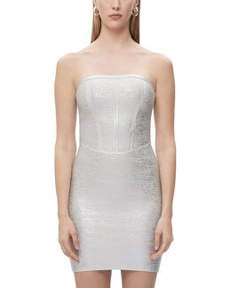 Herve Leger: Платье с корсетом 