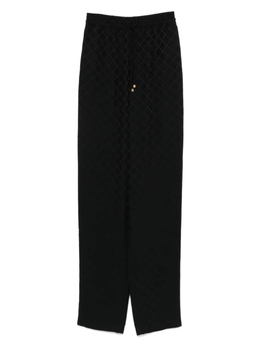 Elisabetta Franchi: Атласные брюки 