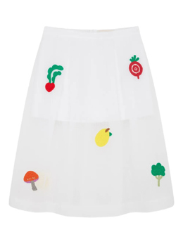 Mira Mikati: Юбка с вышивкой 